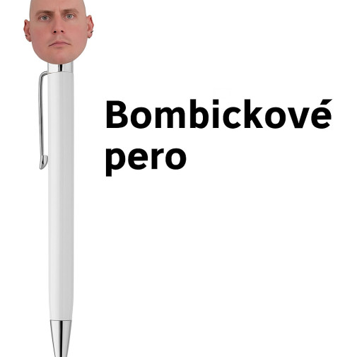 píše ním iba hákové krížiky